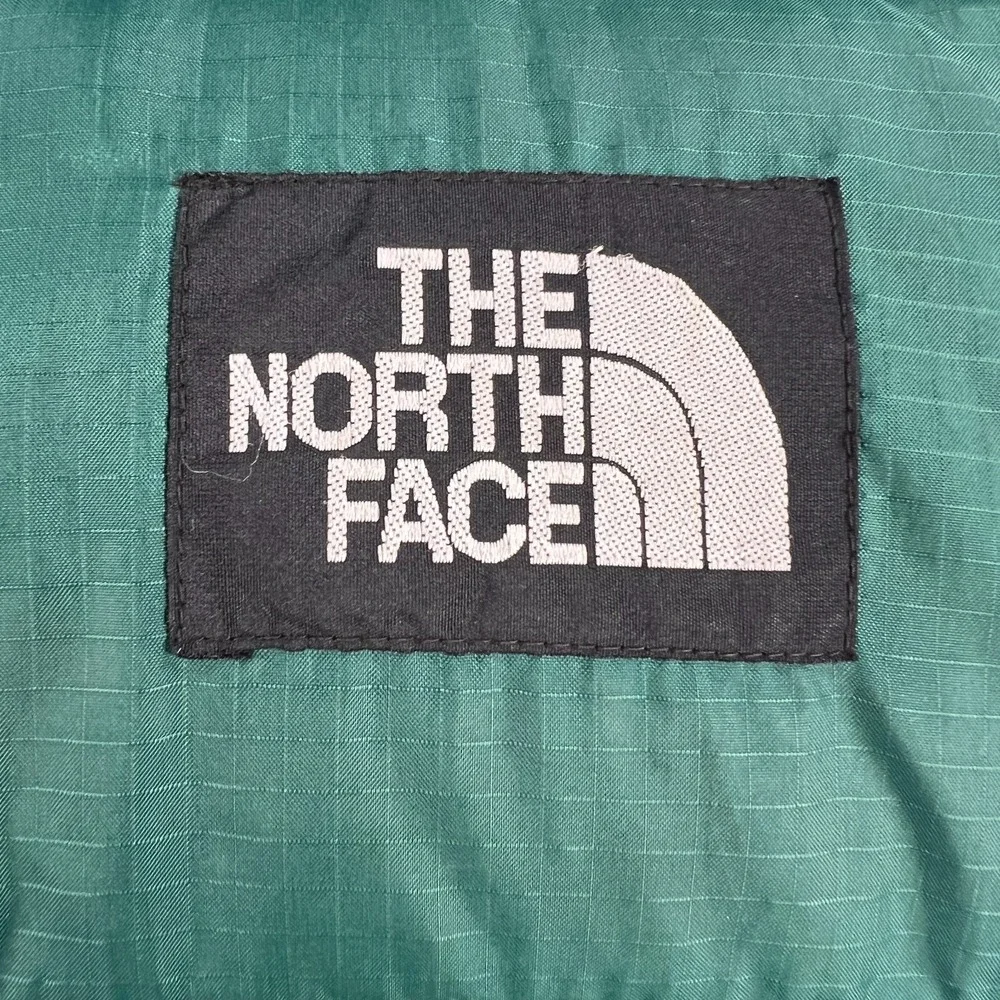 Vintage The North Face Puff Vest Mens Medium Green Outdoor Camping Hiking